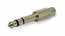 ADP. JACK RCA X PLUG 6.3 ST METAL