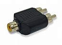 ADP. 2 PLUG RCA X JACK RCA