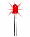DIODO LED 5mm ALTO BRILLO ROJO