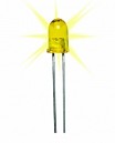 DIODO LED 5mm ALTO BRILLO AMARILLO