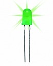 DIODO LED ALTO BRILLO 5mm VERDE