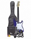 COMBO GUITARRA ELECTRICA BASSWOOD AZUL