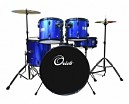 BATERIA ACUSTICA 5PCS COMPLETO AZUL