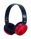 AUDIFONO P/CELULAR GRANDE C/MIC ROJO-NEGRO