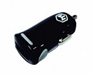 ADAPTADOR INTEL. P/CARRO 5V-1A C/USB NEGRO