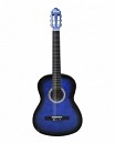 GUITARRA ELECTROCLAS. 39 PLYW. AZUL C/EST. Y CUER.