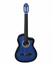 GUITARRA ELECTROCLAS. 39 PLYW. AZUL SUNB. PACK