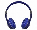 AUDIFONO MP3 BLUETOOTH/FM/MICRO SD GRIS-AZUL