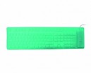 TECLADO USB FLEXIBLE 109 TECLAS VERDE