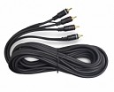 CABLE AUDIO 2 PLUG RCA X 2 PLUG RCA 5MT GRUESO