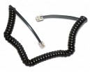 CABLE TELEFONO ESPIRAL NEGRO 4.5MT