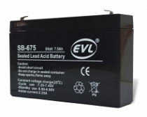 BATERÍA SECA 6V-7.5A