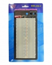 PROTOBOARD DE 4 CANALES 2 CONTACTOS