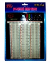 PROTOBOARD DE 6 CANALES 4 CONTACTOS