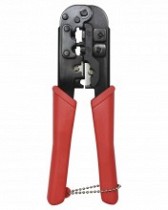 PINZA-PONCHADORA UNIVERSAL NEGRO/ROJO