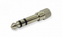 ADP. JACK 3.5 X PLUG 6.3 MN METAL