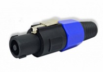 PLUG NEUTRI PLASTICO 4 PINES CALIDAD (SPEAKON)