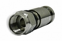CONECTOR COAXIAL PRESION RG-6 GRUESO