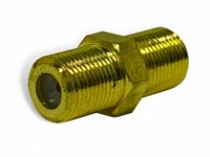 UNION COAXIAL HEMBRA RG-59 DORADO CALIDAD