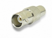 CONECTOR COAXIAL RCA HEMBRA X BNC HEMBRA