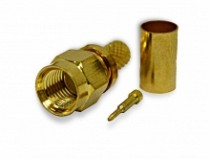 CONECTOR COAXIAL DORADO SMA X RG-58