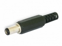 PLUG DC 2.1 PLASTICO
