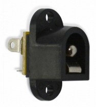 JACK DC 2.1 PLASTICO VERTICAL