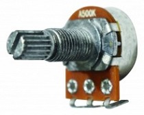 CONTROL P/GUIT. 17MM 3 PIN 500K TONO X 2P