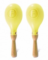 MARACAS PLASTICO AMARILLO X 2P