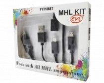 ADAPTADOR HDTV MHL P/SAMSUNG/SONY/HTC