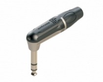 PLUG 6.3 STEREO METALICO NEGRO-NIQUELADO TIPO L