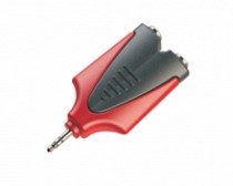 ADP. 2 JACK 6.3 X PLUG 3.5 ST SOLIDO