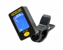 AFINADOR PARA GUITARRA Y BAJO TIPO CLIP