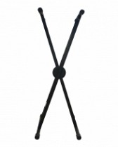 PEDESTAL P/TECLADO DOBLE X ALTURA AJUSTABLE REFORZADO