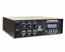 AMPLIFICADOR PERIFONEO C/USB/SD/FM/SIREN 50W