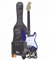 COMBO GUITARRA ELECTRICA BASSWOOD AZUL