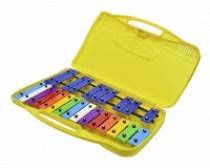 XILOFONO 25 TECLAS AMARILLO C/ESTUCHE