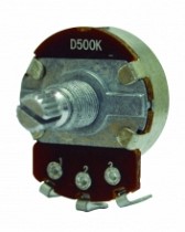 CONTROL P/GUIT-BAJO GRUESO 3 PIN 500K TONO C/RANURA