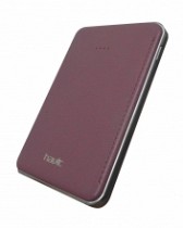 CARGADOR PORTATIL USB C/CABLE 5000MA ROSADO