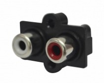 JACK CHASIS 2 RCA PINES RECTOS