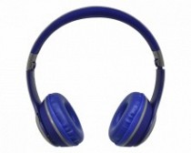 AUDIFONO MP3 BLUETOOTH/FM/MICRO SD GRIS-AZUL