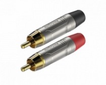 PLUG RCA METALICO NIQUEL-DORADO R/N