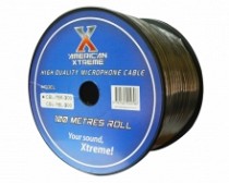 CABLE P/MICROF. STEREO X ROLLO (305MT) NEGRO