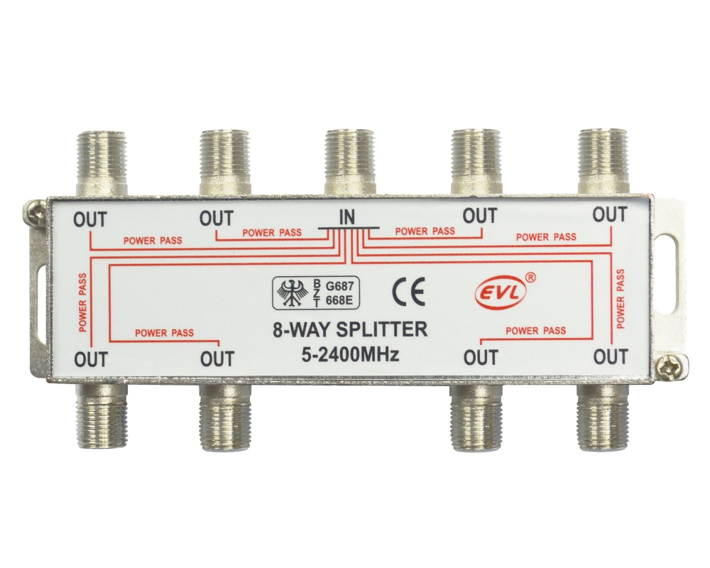 Velasco Sonido y Electrónica SPLITTER 8 VIAS 52400MHZ CALIDAD